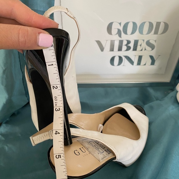 Guess Peep-Toe Stiletto Slingbacks - Picture 7 of 8